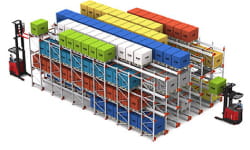 Deep Lane Shuttle Racking
